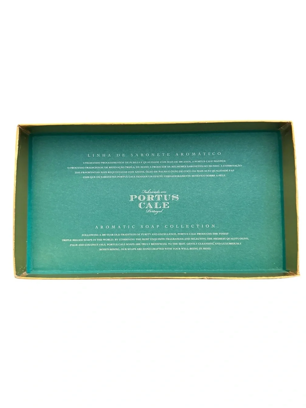 NWOT Portus Cale Rose Cassis & Redberries Luxury Soap Box Set 3x150g Sealed
